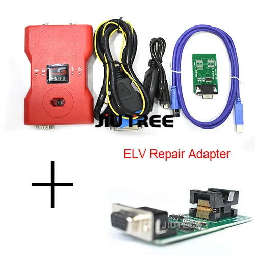 CGDI Prog MB для Benz ключ программист добавить Быстрый ключ Поддержка Все ключ потерян с адаптерами переменного тока ELV симулятор ELV ремонт адаптера EI - Цвет: ELV Repair Adapter