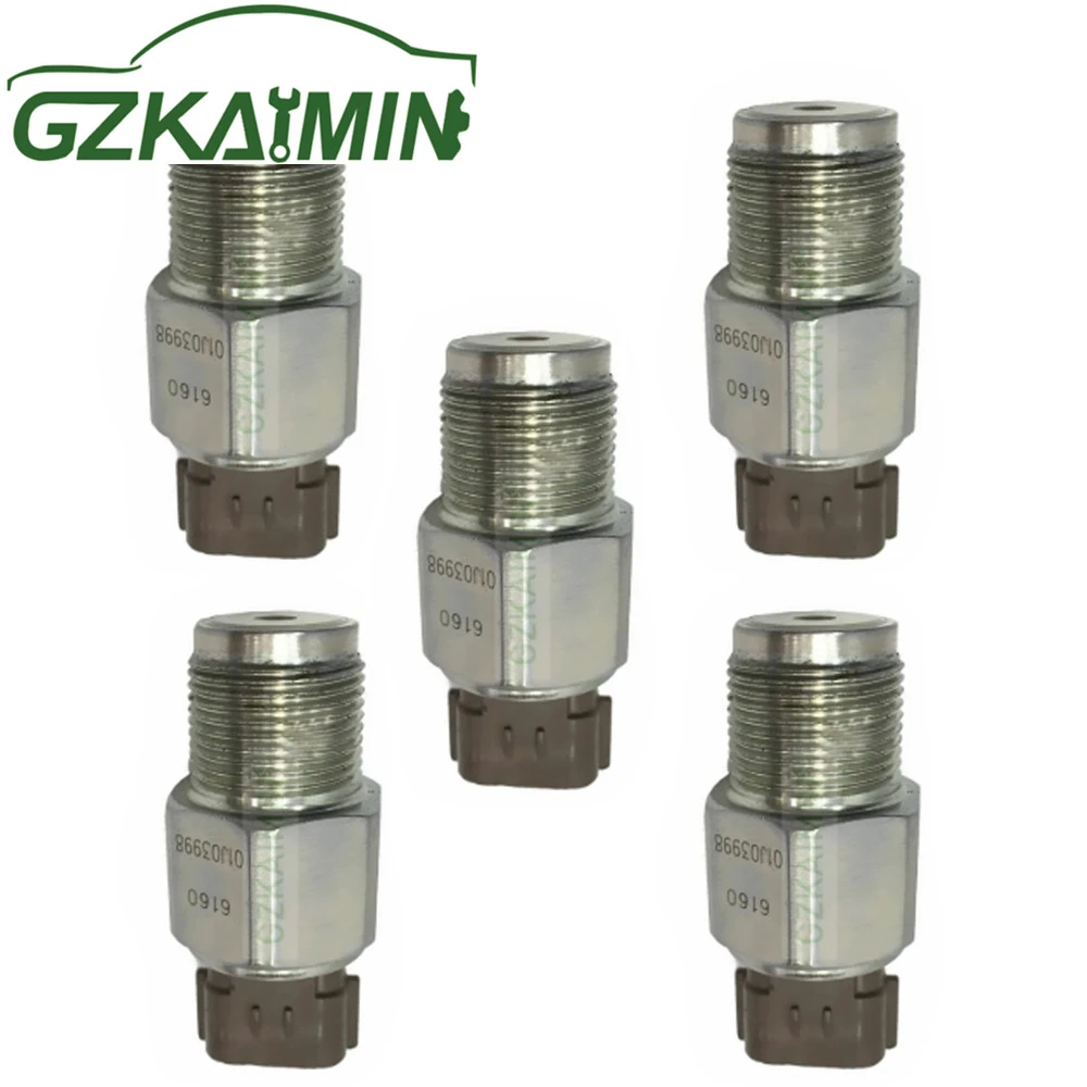 Set 5 Fuel Pressure Sensor For Navara D40 Diesel Yd25 2.5l 4990006160 6160 4990006160