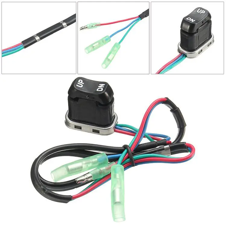 

HiMISS Trim Remote Controller Tilt Switch For Yamaha Outboard 703-82563-02-00