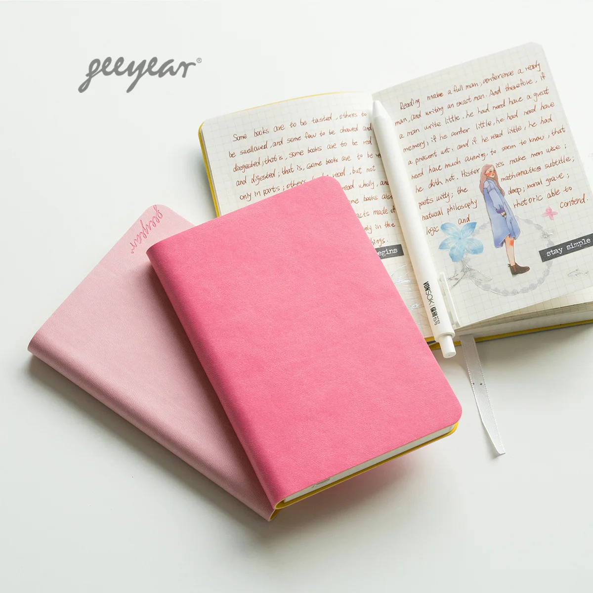 

A6 Grid notebook mini portable diary notebook japanse light color agenda