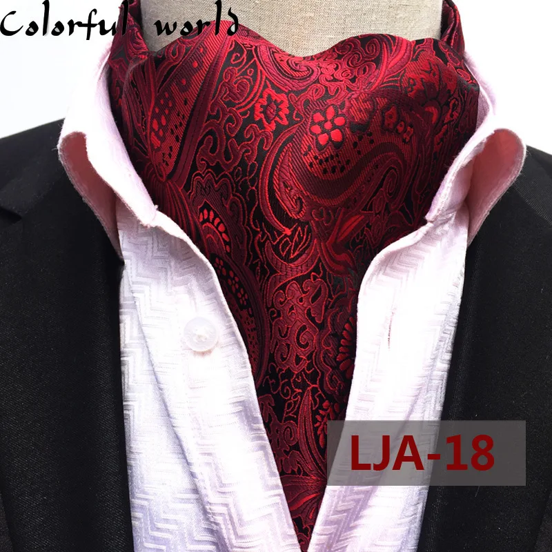 Neckerchief Men Jacquard England Suit 
