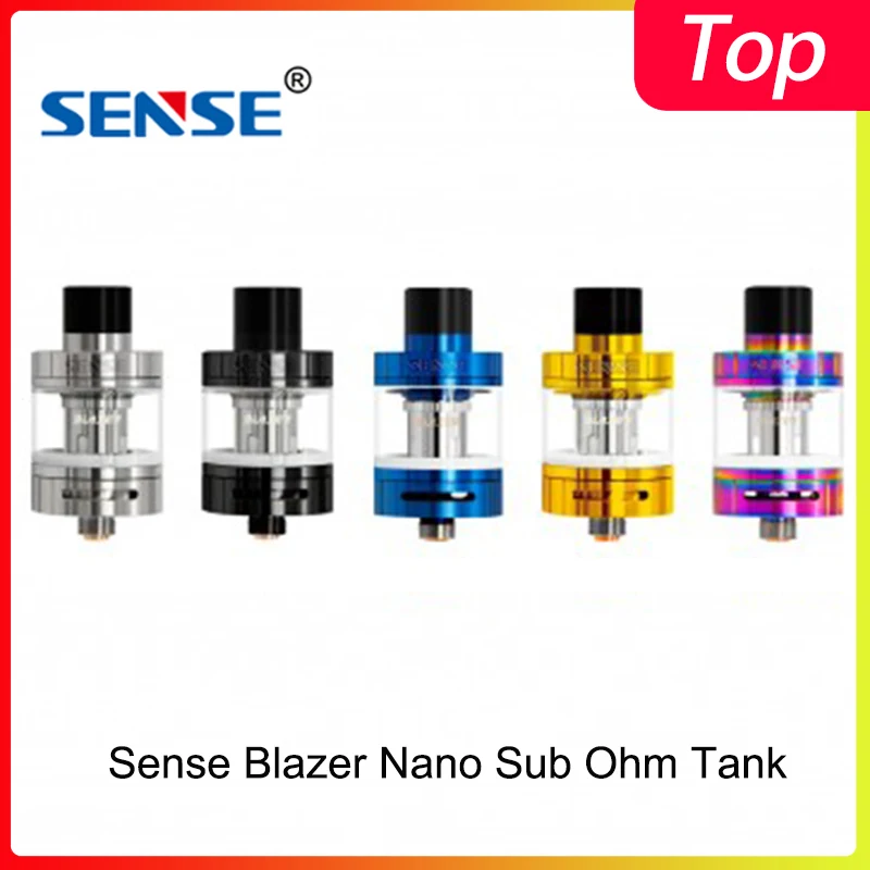Clearence! Sense Blazer Nano Sub Ohm бак с емкостью 2 мл и хлопковой катушкой 1 Ом керамической 8