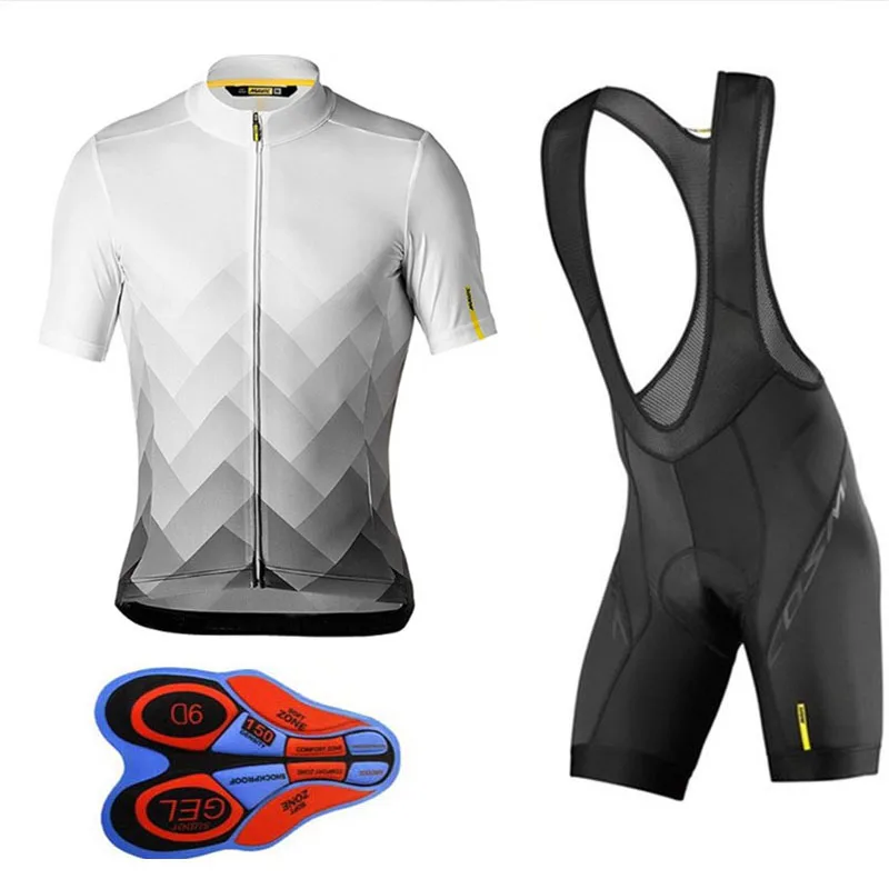 Командная одежда для велоспорта Mavic, одежда для велоспорта, Быстросохнущий комбинезон, гелевые комплекты одежды, Ropa Ciclismo uniformes Maillot, спортивная одежда#85 - Цвет: cycling jersey 5