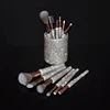 High-end Shiny Diamond 12 Makeup Brush Set Loose Powder Eye Shadow Brush Makeup Professional Full Set Tools Cosmetic Storage Box 4