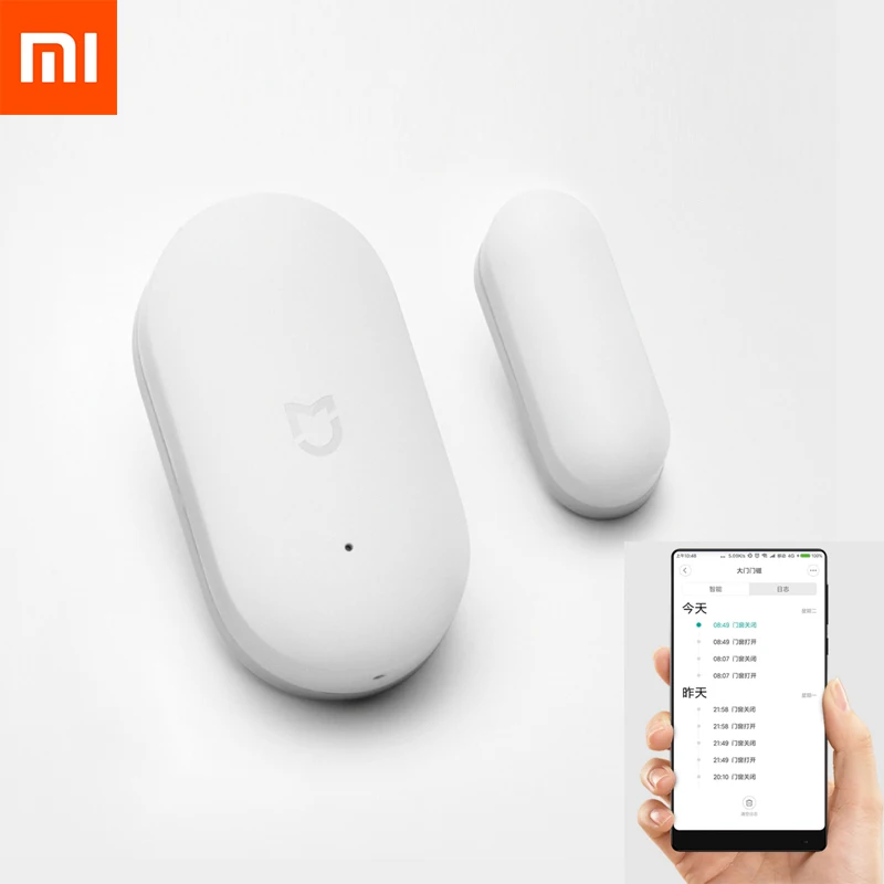 

Bundled Sale Original Xiaomi Mijia Intelligent Mini Door Window Sensor Pocket Size Smart Home Automatic lights for MIhome App