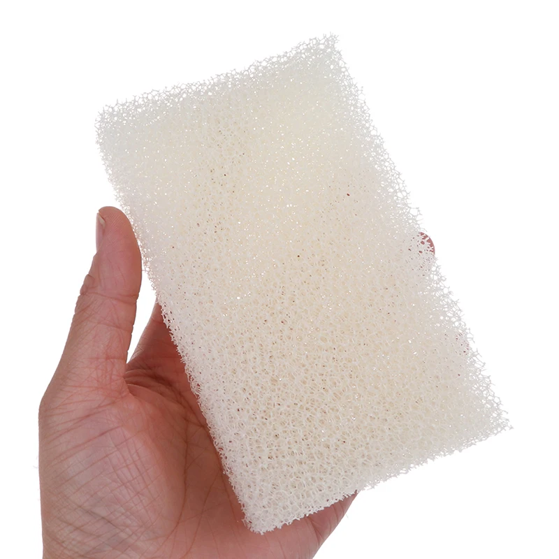 

2pcs Dish Bowl Pot Easy To Clean Scrubber Sponge Natural Loofah Dishwashing Cloth Scrub Pads Kitchen Clean Brushes Scrub Pads