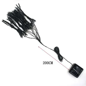 

Patio Umbrella Light String Lights 72 LED 800MAh Rechargeable Battery Operated Waterproof Outdoor Umbrella Pole Light DA