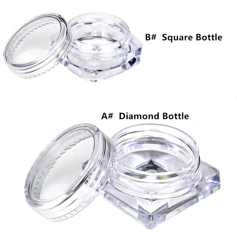1pcs Small Bottles Plastic 2g/2.5g Cosmetic Empty Jar Pot Eyeshadow Lip Balm Face Cream Sample Container Skin Care Tool | Красота и