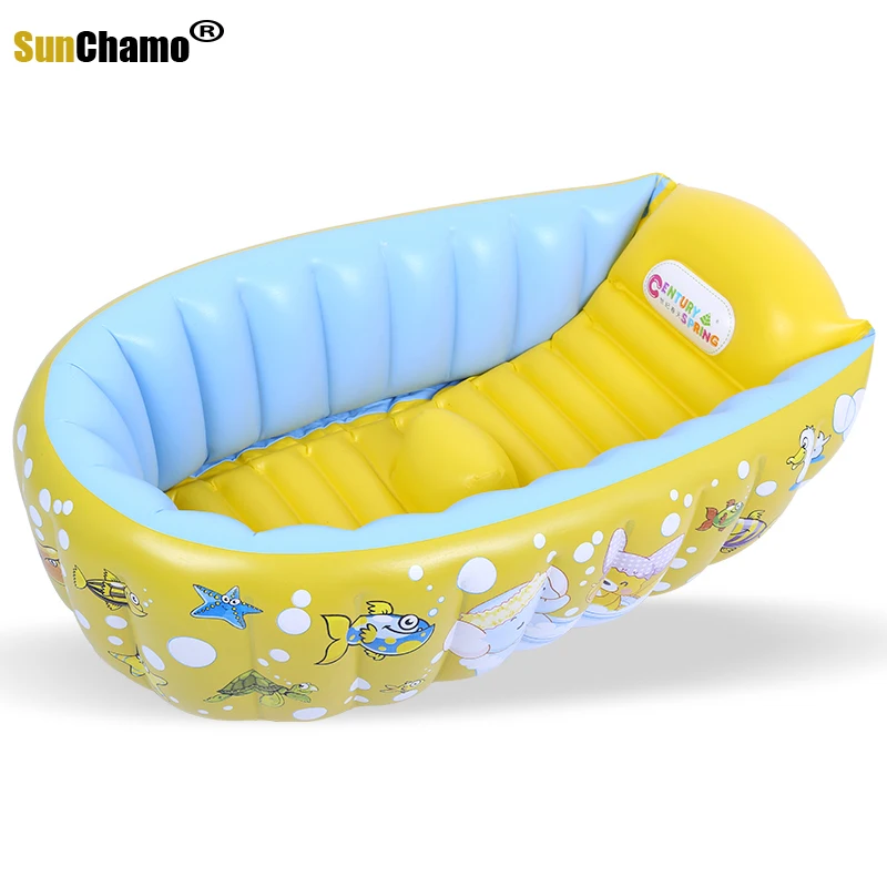 High Quality Infant Tub For Newborn Safety Tub Baby Universal Large Thickening Inflatable Children's Bathtub