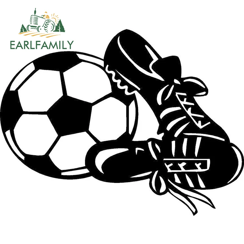 EARLFAMILY 48 см x 41 2x футбольный мяч обувь для команды виниловая бленда графика детской