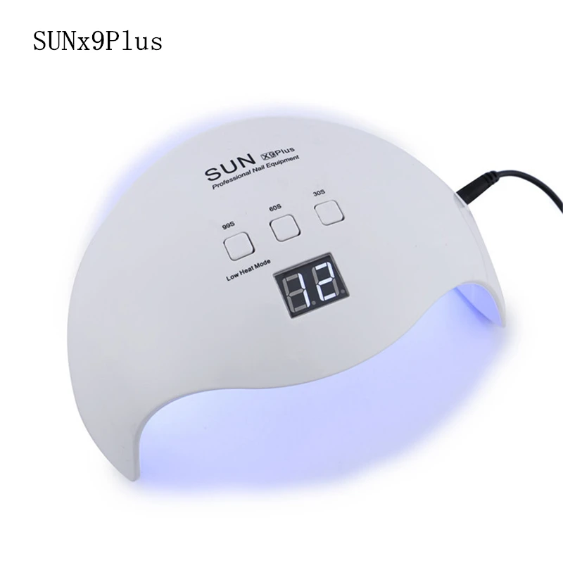 48W UV LED Lamp Nail Dryer 30s/60s/99s Timer Automatic Infrared Sensor USB interface Quick-drying Gel Nail Polish Manicure tools