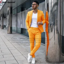  20 Color Tailor-Made Men‘s Suits Set Slim Fit Groom Tuxedo Best Man Mens Wedding Suit Bridegroom Male Blazer Pants Clothing 2Pcs 