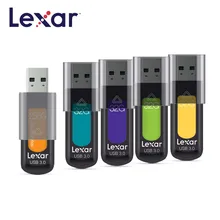 Lexar MLC USB3.0 64 Гб 128 ГБ 32 ГБ USB флэш-накопитель микрон высокоскоростной Флешка Memory Stick подлинный диск на ключе для ноутбука Прямая поставка