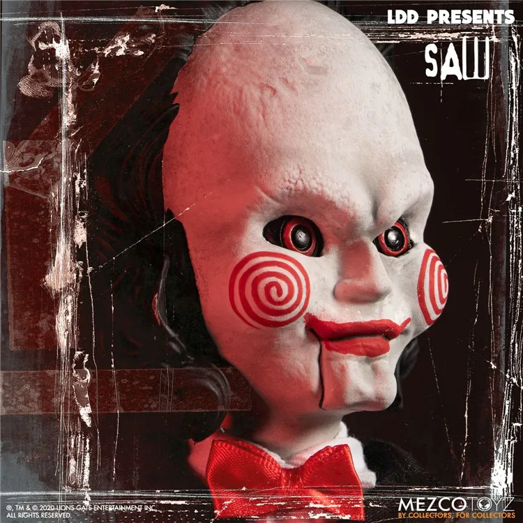 MEZCO 99620 Saw Saw Billy Living Dead Doll 10 inches movable MINT