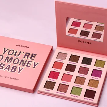 

16 Colors Matte Eyeshadow Pallete Waterproof Natural Glitter Eye Shadow Eyes Makeup Palette Cosmetic Professional