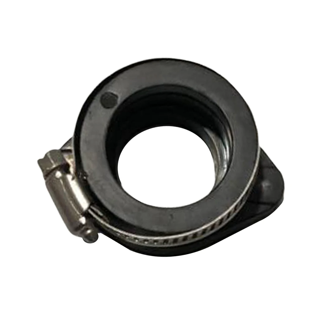 Carburetor Intake Manifold Boot Joint Replacement for Mikuni VM24 and Keihin PE 26 28mm OKO Carb - Black