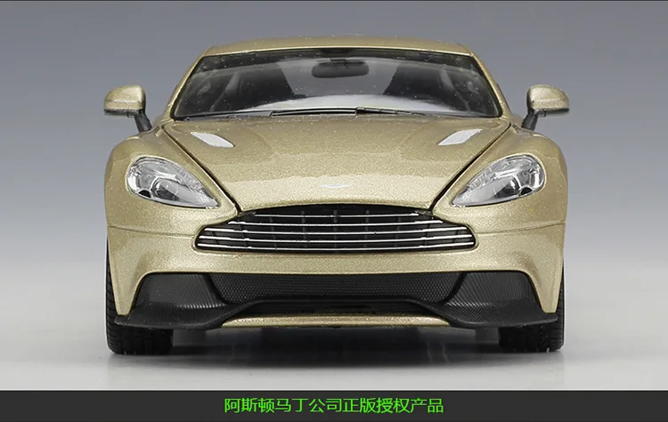 Welly 1:24 Aston Martin VANQUISH модель автомобиля из сплава Diecasts& игрушечные транспортные средства коллекционные подарки не-пульт дистанционного управления Тип транспортная игрушка