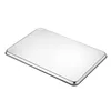 26.5*18CM Kitchen Stainless Steel Storage Tray Flat Bottom Square Plate Home Kitchen Sushi Fruit Plate Hotel Bread Dessert Tray 3