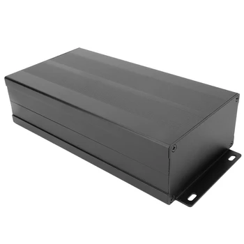 

Aluminum Cooling Box Enclosure Electronic DIY Circuit Board Project Aluminum Box Cooling Case Sand Black Bend Plate/Flat Plate