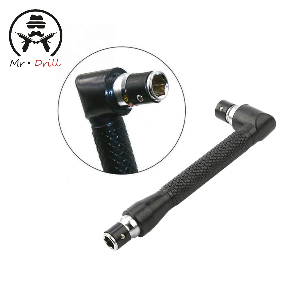 90 градусов 6 35 мм 1/4 L Handle Grip из нержавеющей стали с двойным углом головка гаечный