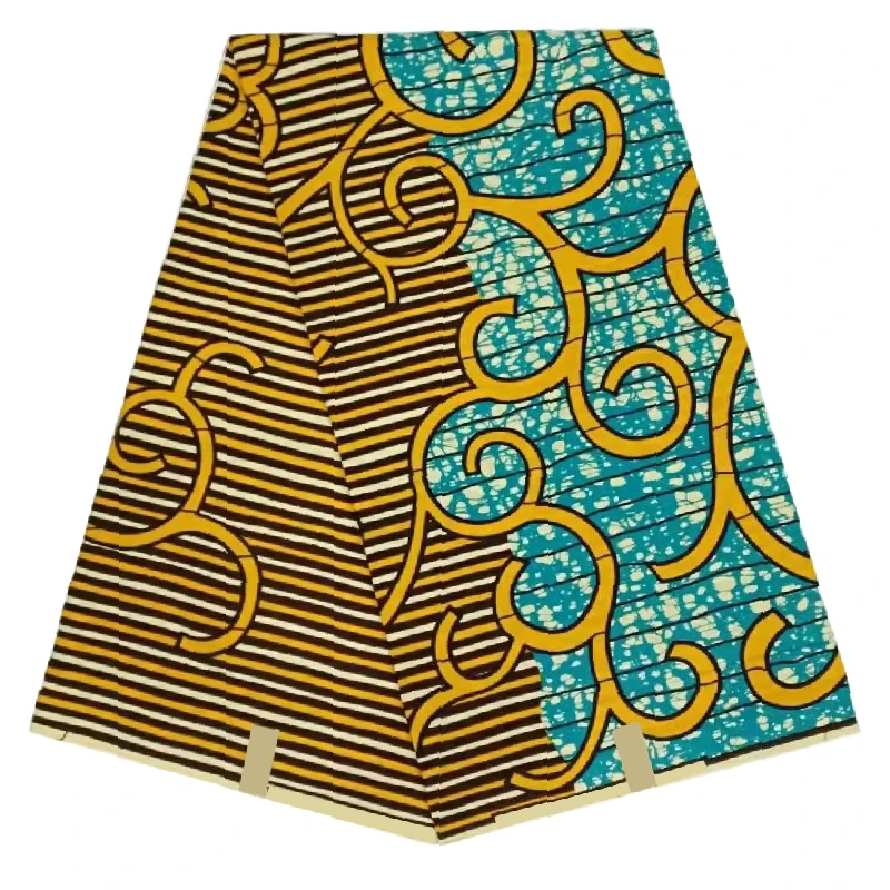 Miss L Рождество ткань Анкара ткань Африканский настоящий воск печати хлопок 6 ярдов/шт HL19S111616