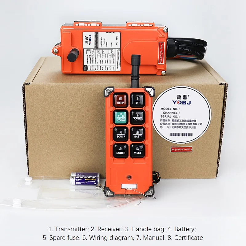 F21 E1B TELECRANE Yuding Industrial Wireless Remote Control Crane