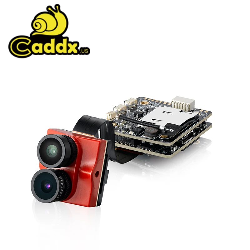 Caddx Tarsier V2 4K 30fps 1200TVL WiFi Мини FPV камера с ND фильтром 128G карта памяти для радиоуправляемого гоночного дрона квадрокоптера - Цвет: Standard V2 Red