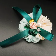 [Фигура Oumuli] корейский стиль стиль шифон цветок моделирование брошь корсаж элегантные маленькие ювелирные изделия ткань брошь