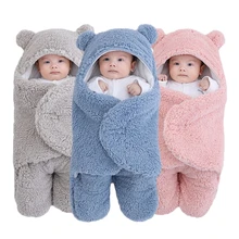 

Soft Cotton Baby Sleeping Bag for Newborns Baby Wrap Blankets Envelope For Newborn Sleepsack Thicken Cocoon Infant Sleeping Bags