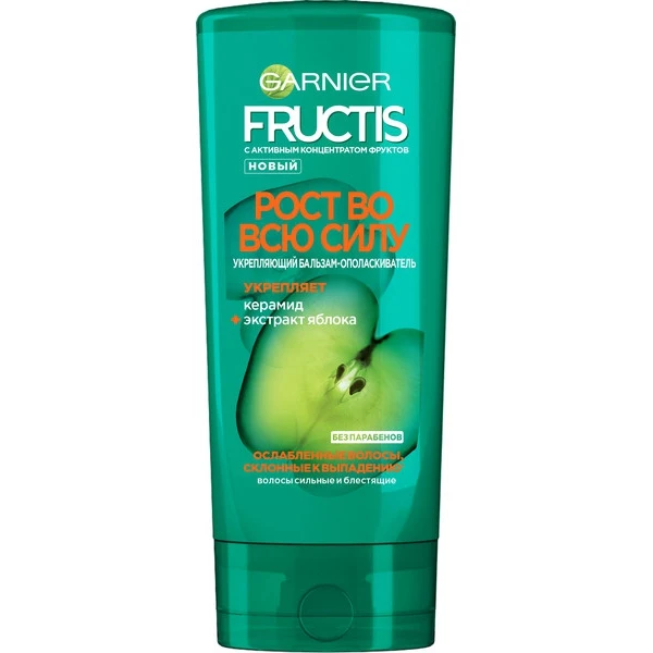 Бальзам-ополаскиватель Garnier Fructis &quotРост во всю силу&quot укрепляющий для