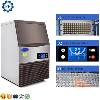 

small commercial ice maker machine/ 28kg large capacity ice cube maker for bar