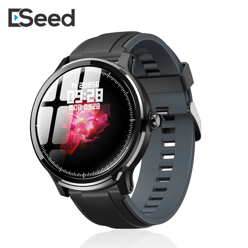 Skup Seed SN80 inteligentny zegarek mężczyźni IP68 wodoodporna 60 dni długi czas czuwania 1.3 cal w pełni dotykowy ekran Allloy przypadku inteligentny zegarek z funkcją pomiaru rytmu serca