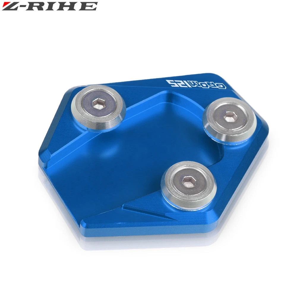 CNC мотоциклетная боковая подставка увеличить удлинитель подставки пластина для Honda Grom MSX125 MSX 125 MSX125SF MSX125 SF