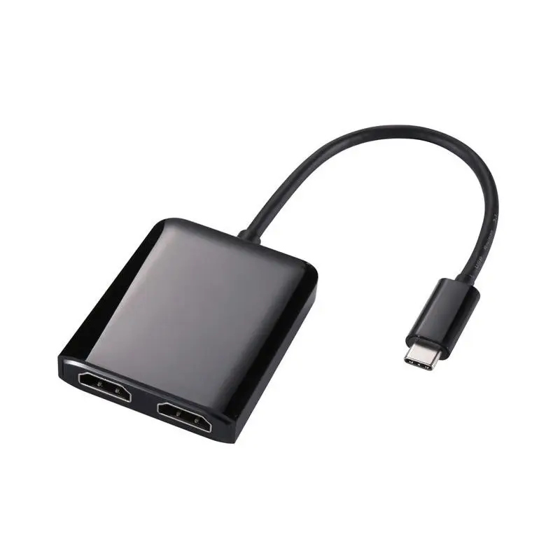 

Type-c to double HDMI 4K60Hz extended image with dual display to projector TV