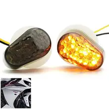 Aliexpress - For Yamaha Large Displacement Motorcycles Flush Mount LED Turn Signals Smoke Lens Lamp