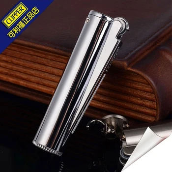 

Clipper Gasoline Free Fire Lighter Metal Spain Original Grinding Wheel Kerosene Flint Ignition Windproof Lighter Gadgets For Men