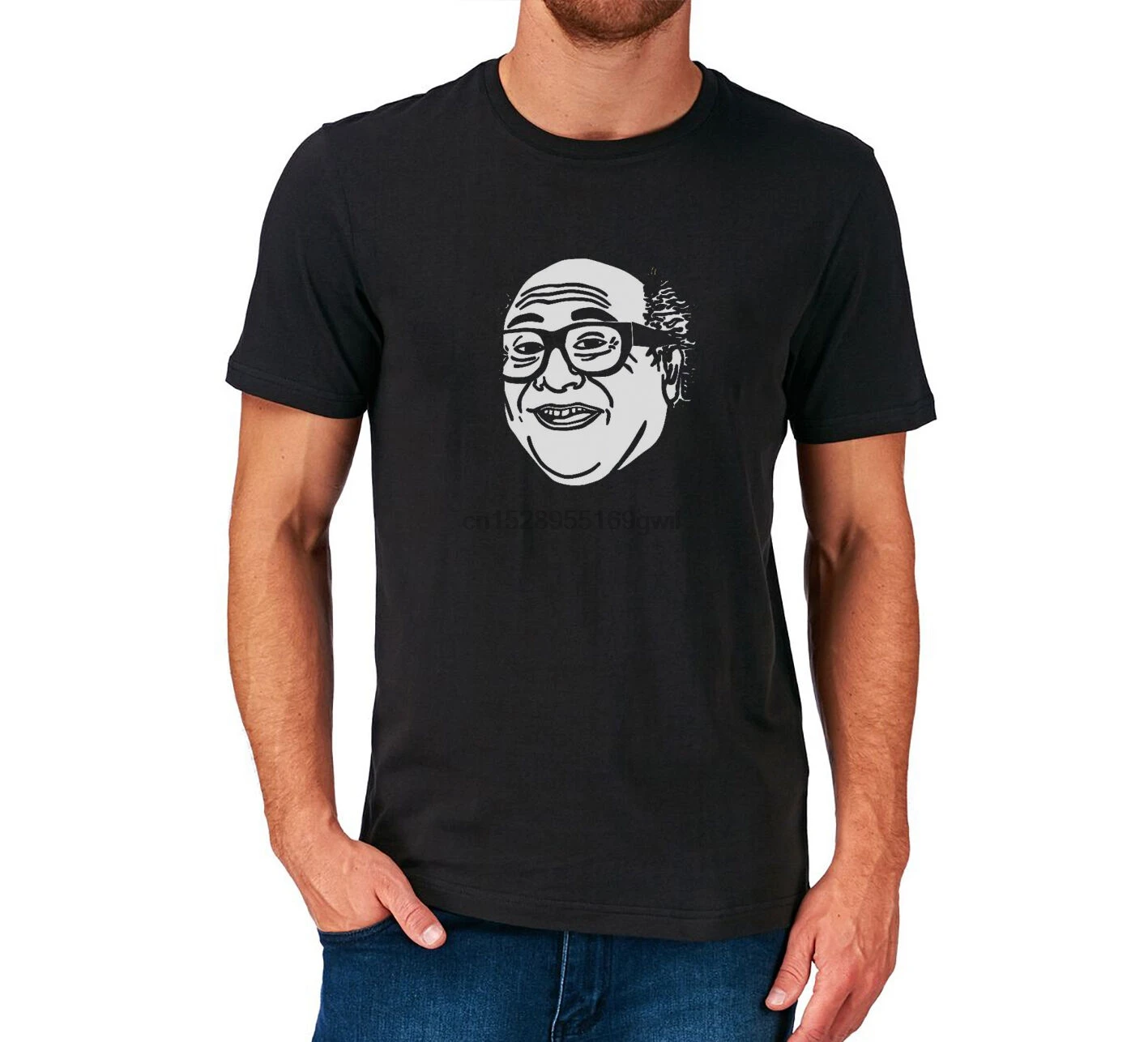 

DANNY DEVITO T SHIRT TOP ACTOR FILM MOVIE AMERICAN USA RETRO VINTAGE