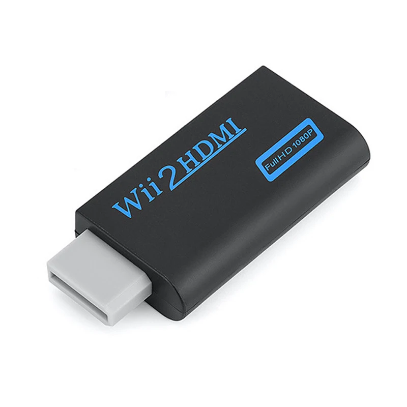 Для wii к HDMI конвертер адаптер FullHD 1080P wii к HDMI для wii 2HDMI конвертер 3,5 мм аудио для ПК HDTV монитор дисплей