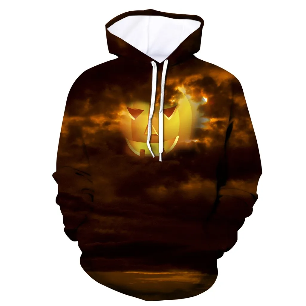 

2019 New Arrival Halloween Harajuku Hoodies 3D Printing Pullover Sweatshirt Hip Hop Streetwear 4XL Plus Size Clothing 8.27