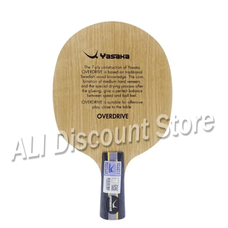 New Arrival Yasaka Yo Overdrive Table Tennis Blade Professional 7 Ply
