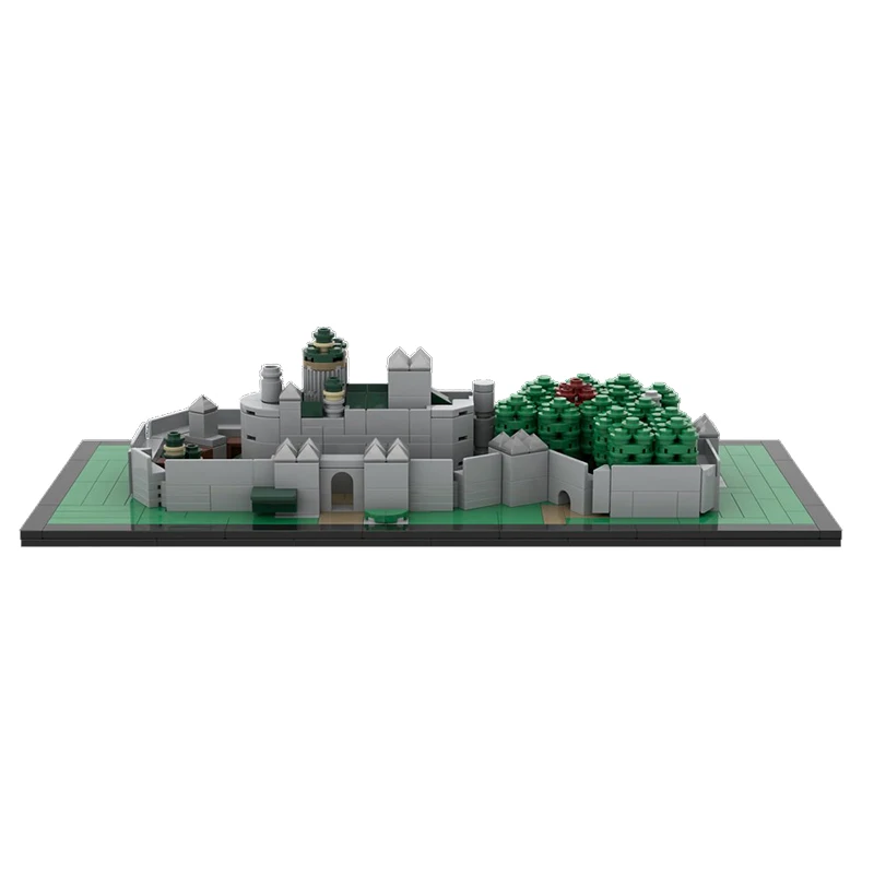 BuildMOC модель из фильма Игра престолов коллекция 2 архитектура Винтерфелла