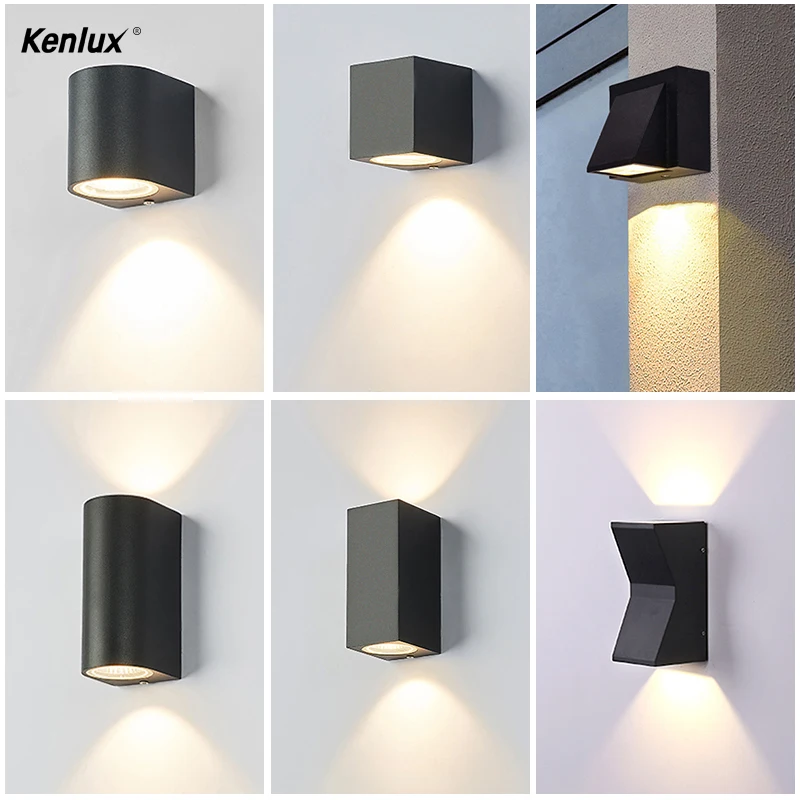 1 Luminária Led De Parede Para Hotel, Moderna, Criativa, Simples, À Prova D'água, Para Áreas