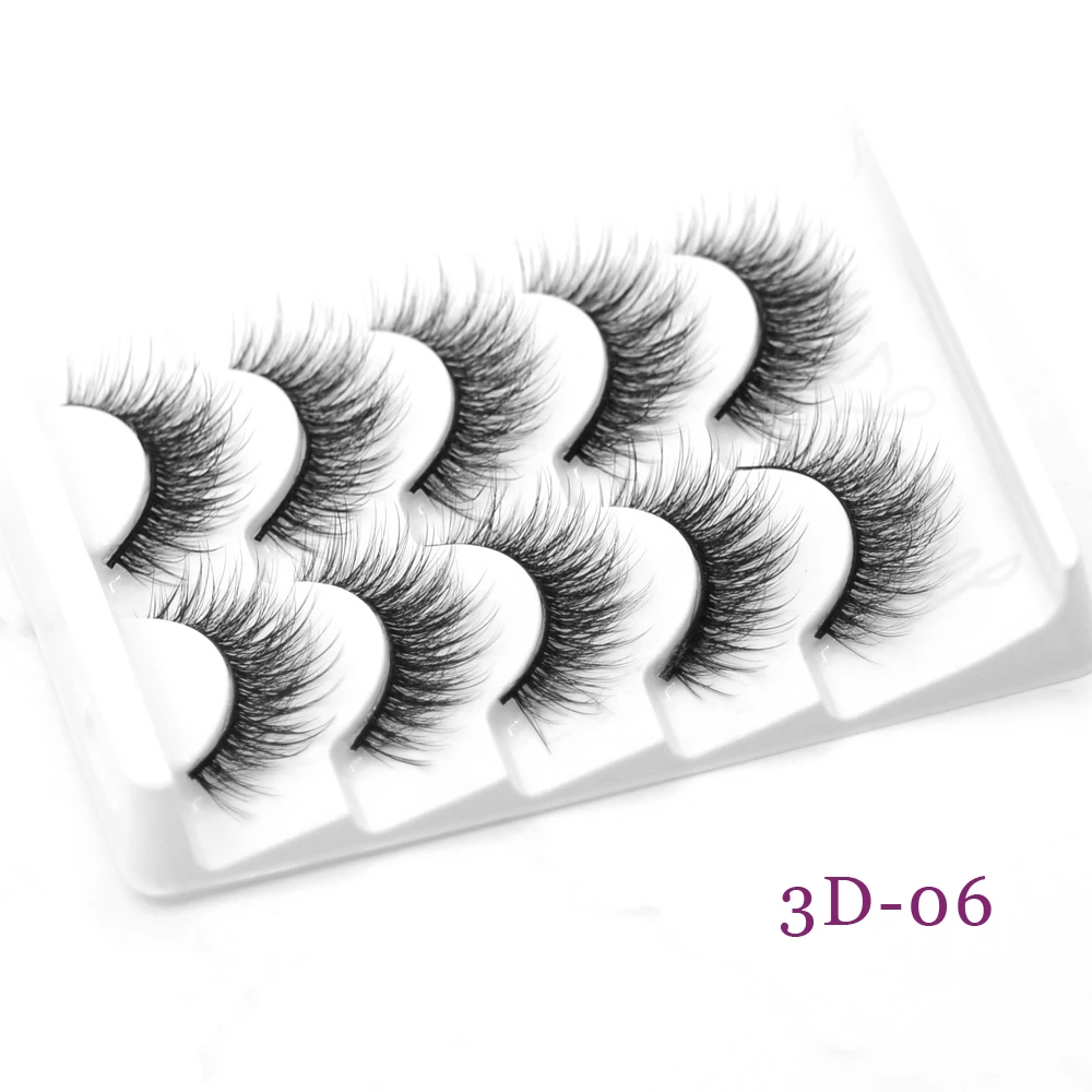 DamePapil 5d пушистые норковые ресницы поставщика 3d Искусственные норковые ресницы Красота Макияж Очаровательные Объемные Толстые ресницы