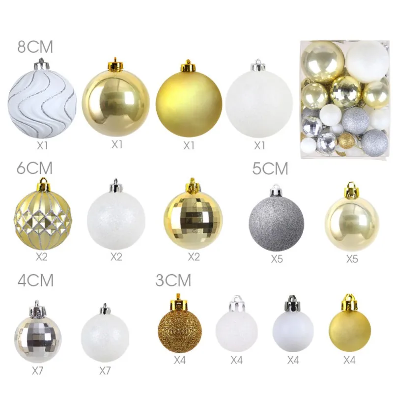 Дизайн, рождественские небьющиеся шары, елочные украшения, домашние елочные украшения, шары, Праздничный Орнамент