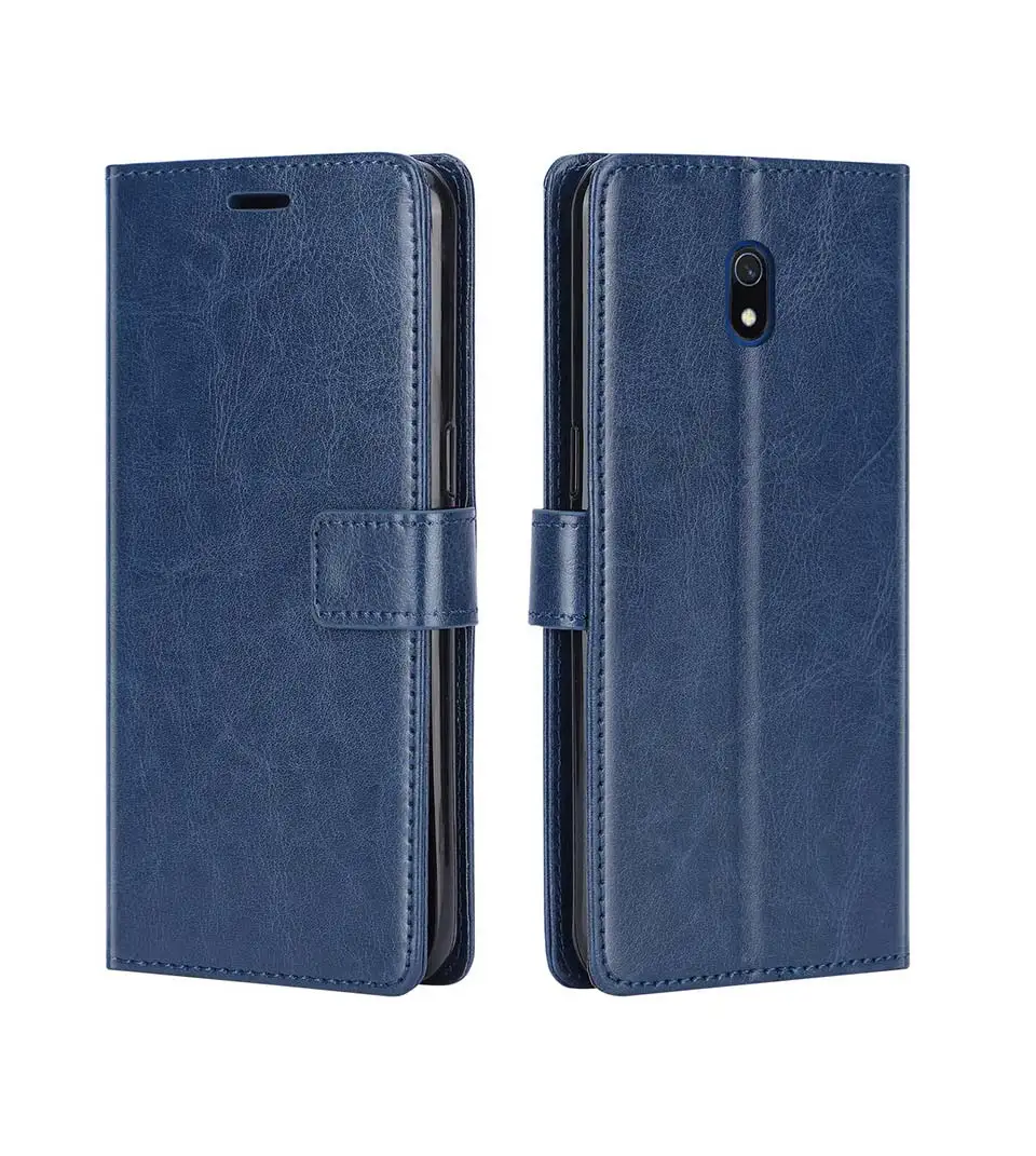 Luxury Flip leather case on For Xiaomi Redmi 8A Case Redmi 8A 8 A back case on For Xiaomi Redmi 8 8A Cover xiaomi leather case chain