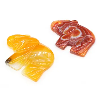 

Natural Stone Pendant Animal shape Semi-Precious Exquisite Charm for Jewelry Making DIY Necklace Earrings Accessories