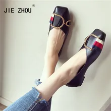 Модная женская обувь повседневная обувь на плоской подошве; сезон весна-осень женская обувь с квадратным носком, украшенная кристаллами; большие размеры женская обувь на плоской подошве