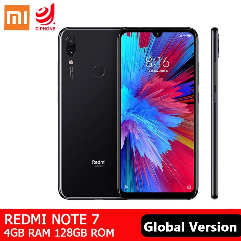 Xiaomi Redmi Note 7 смартфон с 6 3 дюймовым дисплеем восьмиядерным процессором Snapdragon 660 ОЗУ
