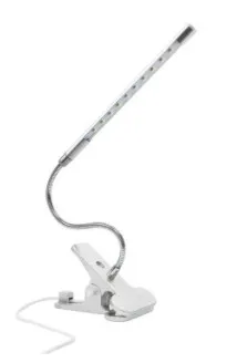 Silver Современный минималистичный светодиодный светильник-книга, креативный USB сенсорный зажим, защита глаз, лампа для чтения, прикроватная лампа для спальни, Офисная энергосберегающая лампа - Цвет корпуса: Silver