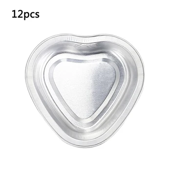 

12pcs Hard Wax Tools Heart-shaped Melting Wax Bowl for Hair Removal